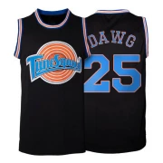 Men's Space Jam Tune Squad Barnyard Dawg Black Jersey