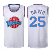 Men's Space Jam Tune Squad Barnyard Dawg White Jersey