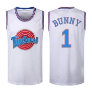 Men's Space Jam Tune Squad Bugs Bunny White Jersey