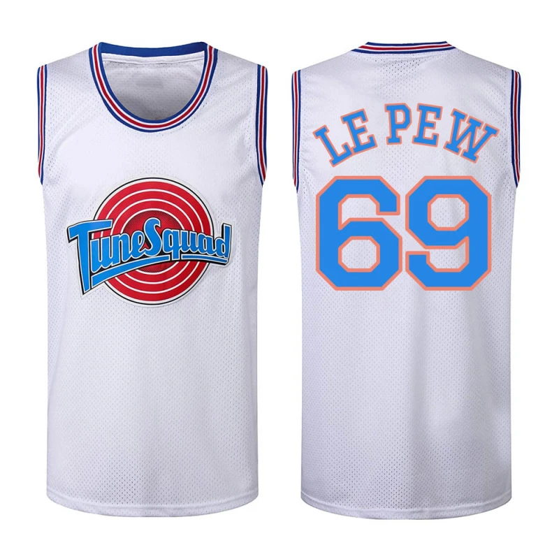 All Space Jam Tune Squad Looney Tunes White Jersey – MOLPE