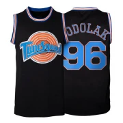 Men's Space Jam Tune Squad Stan Podolak Black Jersey