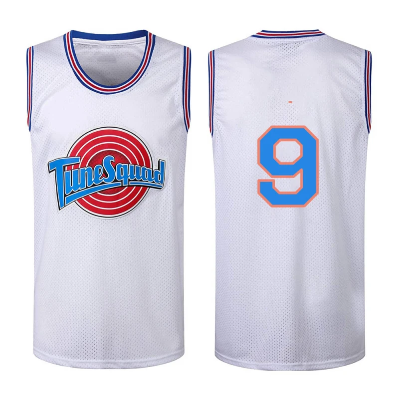 Youth Space Jam Tune Squad Sylvester White Jersey